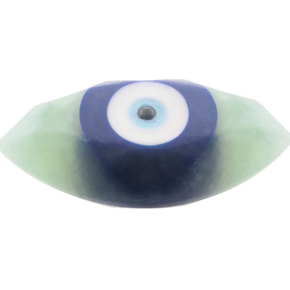 Evil eye crystal infused candle